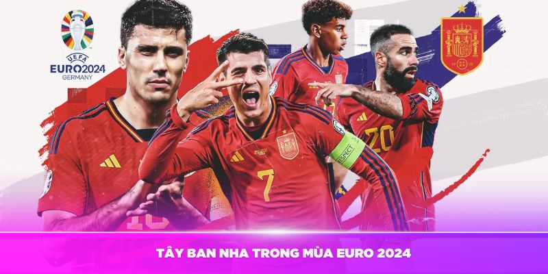 Đội hình Tây Ban Nha trong mùa Euro 2024